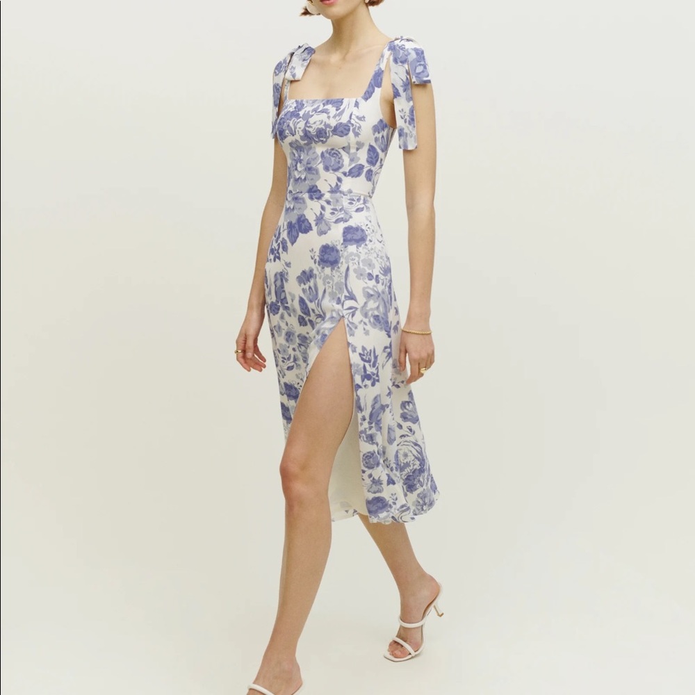 Reformation Twilight Dress in Lucerne
